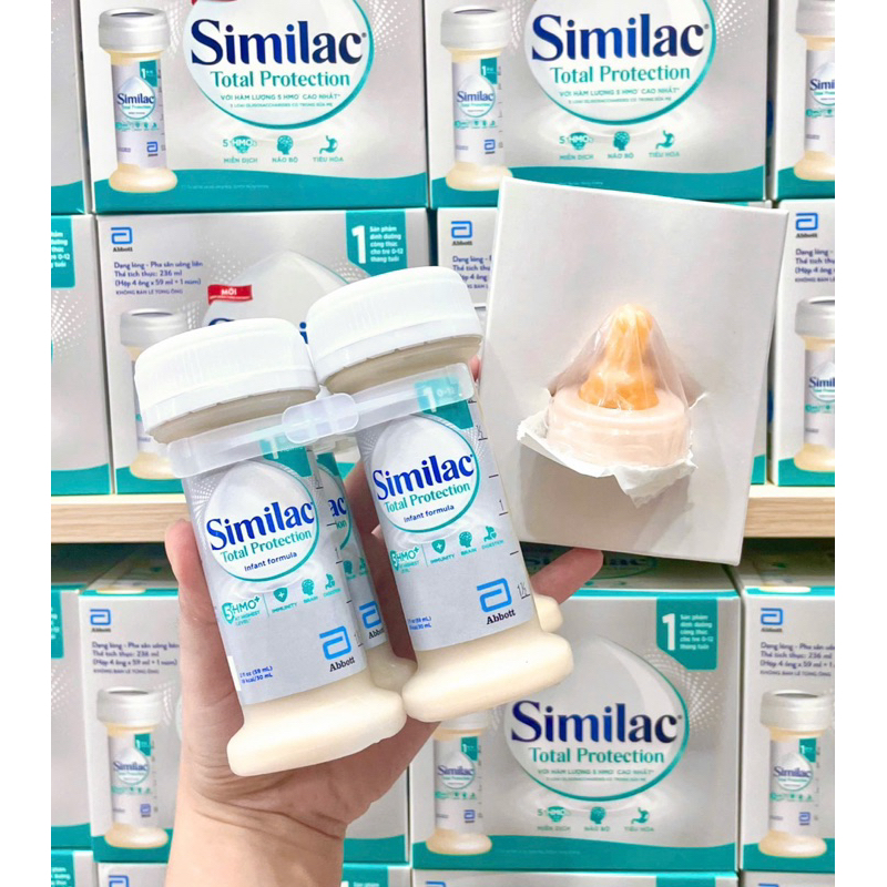 SỮA NƯỚC SIMILAC TOTAL PROTECTION DÀNH CHO BÉ SINH MỔ HOẶC SỨC ĐỂ KHÁNG ...