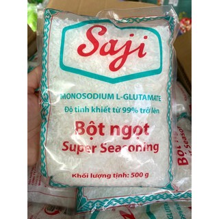 Gói 500g - Bột ngọt (Mì chính) Saji Hạt Lớn