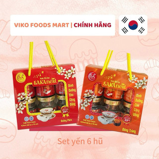 [SET 6 HỦ] YẾN CHƯNG 39% YẾN / ĐÔNG TRÙNG/ NHÂN SÂM/ ĐƯỜNG PHÈN - LỌ 70ML