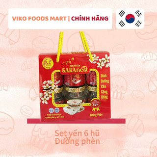 [SET 6 HỦ] YẾN CHƯNG 39% YẾN / ĐÔNG TRÙNG/ NHÂN SÂM/ ĐƯỜNG PHÈN - LỌ 70ML