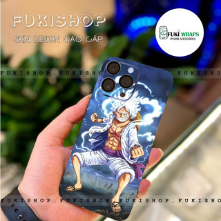 Miếng dán Skin Mặt lưng Sau One Piece MS06 FULL VIỀN Dành Cho Các dòng ANDROID , 16 pro max 15 pro max 14 pro max