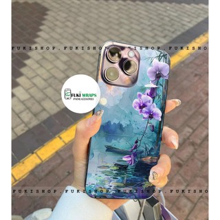 Miếng dán Skin Mặt lưng Sau Hoa MS06 FULL VIỀN Dành Cho Các dòng ANDROID , 16 pro max 15 pro max 14 pro max