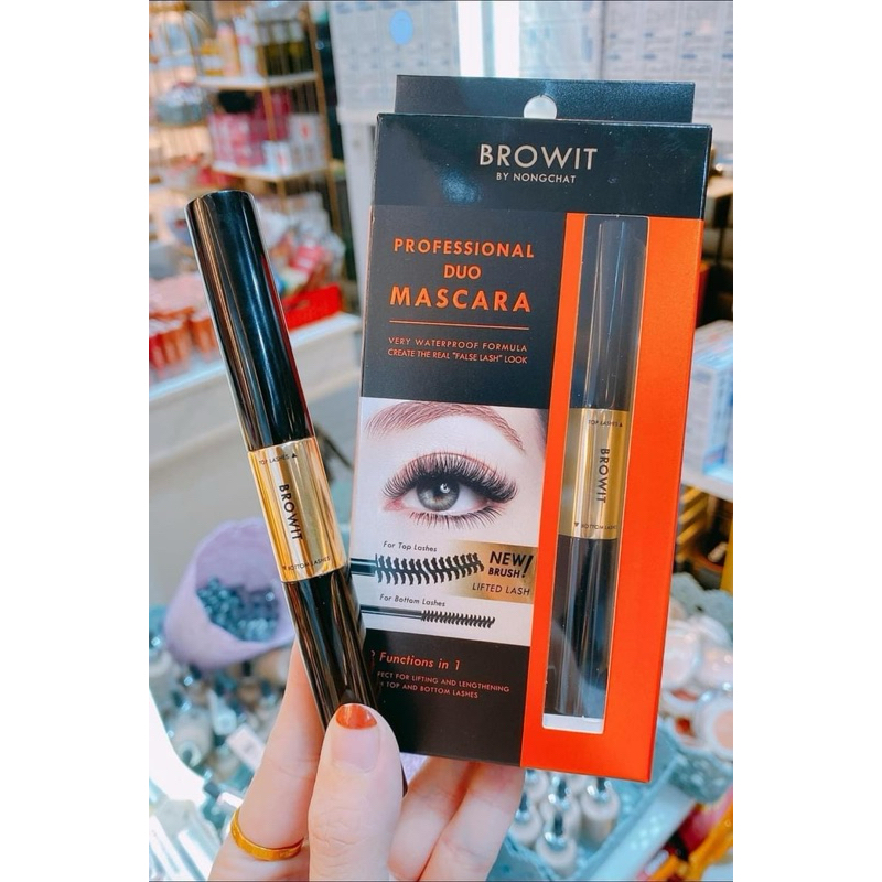 Mascara Nongchat Duo Pro 2 đầu. Sản phẩm làm nên tên tuổi nhà Nongchat