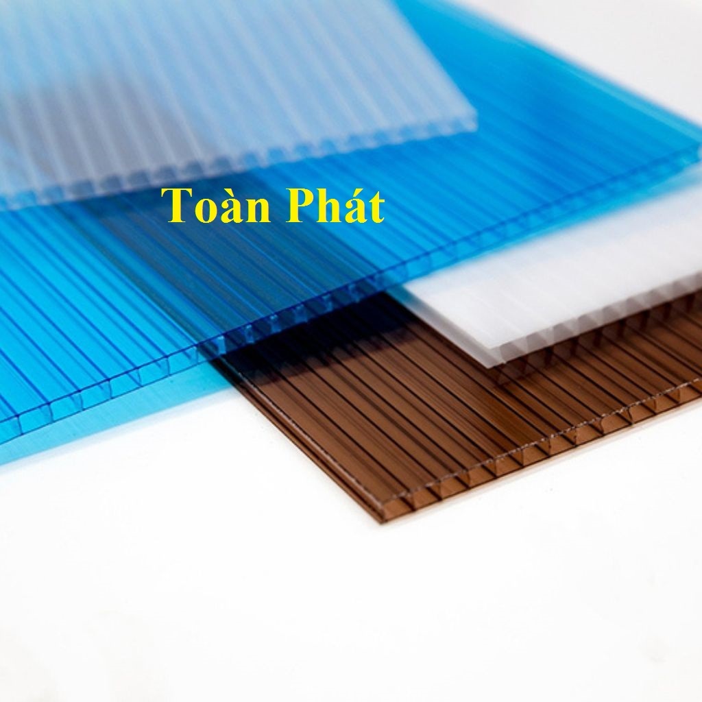 Tấm POLY RỖNG RUỘT lấy ánh sáng nhiều màu và nhiều kích thước lựa chọn ...