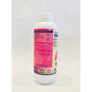 ENERGINS chai 1 lít Vb Pharma giúp vật nuôi nâng cao sức đề kháng, tăng lực nhân sâm gia súc gia cầm