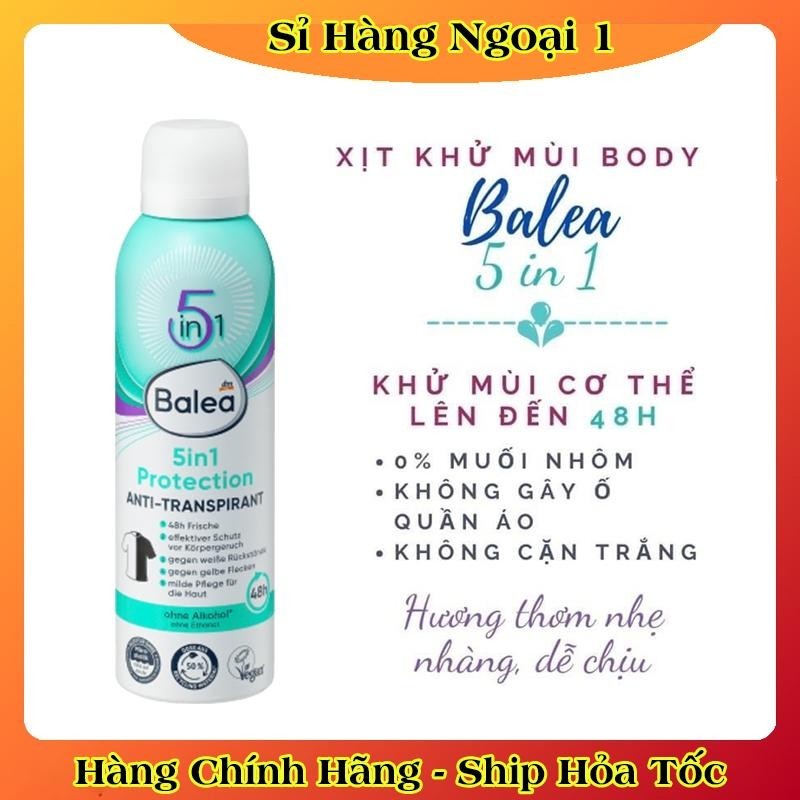 [DATE MỚI] Xịt khử mùi và thơm cơ thể Balea - Nội Địa Đức