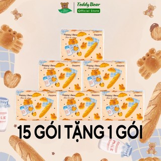Giấy Rút Lụa Trắng HAPPY BEAR Ultra Soft 3 Lớp , Softness 4 Lớp Chất Dai Mặt Lụa Mềm Mại Mịn Màng Dịu Êm
