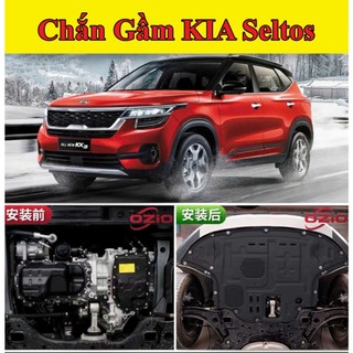 { Thép Chịu Lực } Chắn Bùn Gầm Xe KIA Seltos Ốp Bảo Vệ  Động Cơ