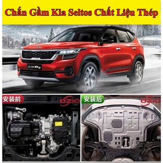 { Thép Chịu Lực } Chắn Bùn Gầm Xe KIA Seltos Ốp Bảo Vệ  Động Cơ