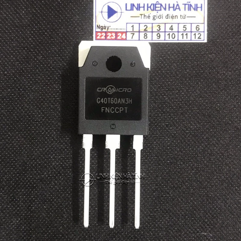 IGBT máy hàn G40T60 G40T60AN3H thay cho BT40T60 40T60 40A 600V mới chính hãng