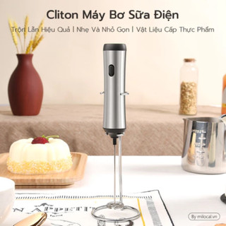 Máy Đánh Trứng Sữa Tạo Bọt Cà Phê Youpin Cliton Hoạt Động Điện Cấp Thực Phẩm