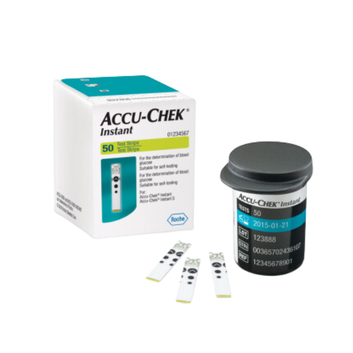 Ảnh QUE THỬ ĐƯỜNG HUYẾT ACCU CHEK INSTANT- HỘP 25, HỘP 50 - DÙNG CHO MÁY ACCU-CHEK INSTANT 3