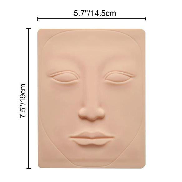 Da giả 3D mặt trong có mũi chuyên dùng cho đi thi phun xăm