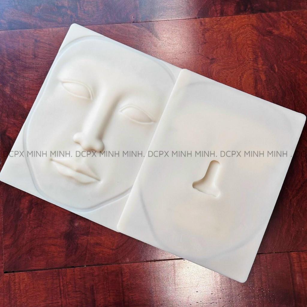 Da giả 3D mặt trong có mũi chuyên dùng cho đi thi phun xăm