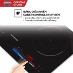 Bếp đôi điện từ hồng ngoại Sunhouse SHB81011-EC - Booster nấu nhanh - Bảo hành 3 năm — ảnh 5