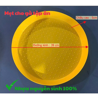 Máng Ăn Tròn Cho Gà Con Tập Ăn Úm, Mẹt Cho Gà, Ngan, Vịt