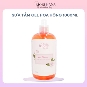 Sữa Tắm Hương Hoa Hồng Quyến Rũ Dạng Gel RIORI HANA - Hana shower