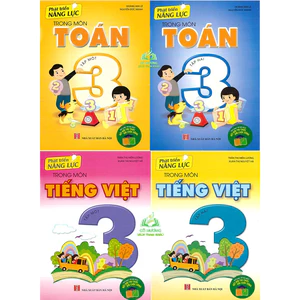 Sách - Phát Triển Năng Lực Trong Môn Tiếng Việt + Toán Lớp 3 ( Kết Nối Tri Thức ) #huongbook