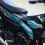 Tem rời Petronas cao cấp dán xe Raider FI màu đen. Decal không bay màu, chủ đền
