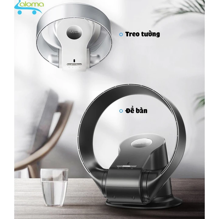 (HOT) Quạt Không Cánh KJapan CR309 - Quạt Không Cánh Treo Tường, Để Bàn An Toàn Với Trẻ Nhỏ