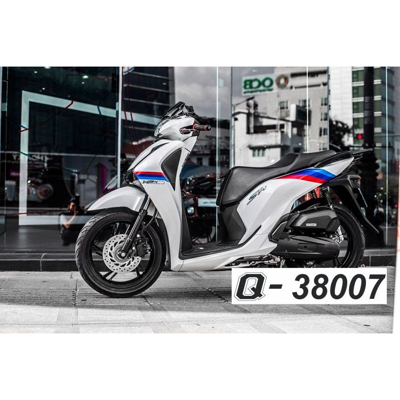 TỔNG HỢP tem rời SH 2017 - Tem xe màu trắng - Vuốt qua xem tiếp - Chế theo yêu cầu, sắc nét, bền màu