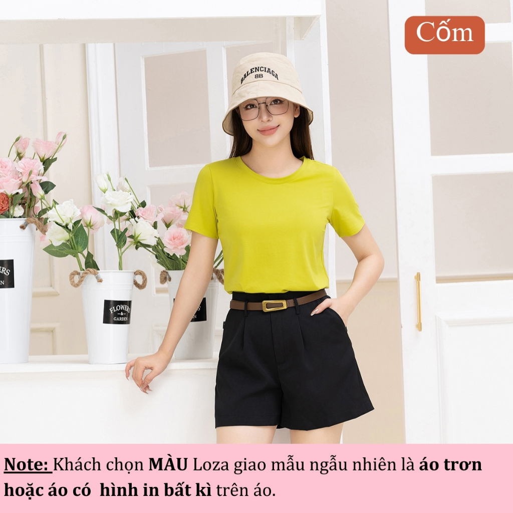 Ảnh Áo thun nữ Lẻ Size Giao Mẫu Lộn Xộn -Hình ngẫu nhiên - Áo phông Loza PT002 2