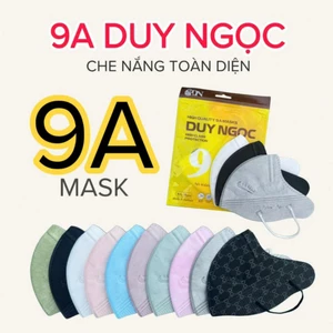 Set 100 chiếc khẩu trang 9A MASK Che Nắng Toàn Diện, chống tia UV Duy Ngọc 9A MASK