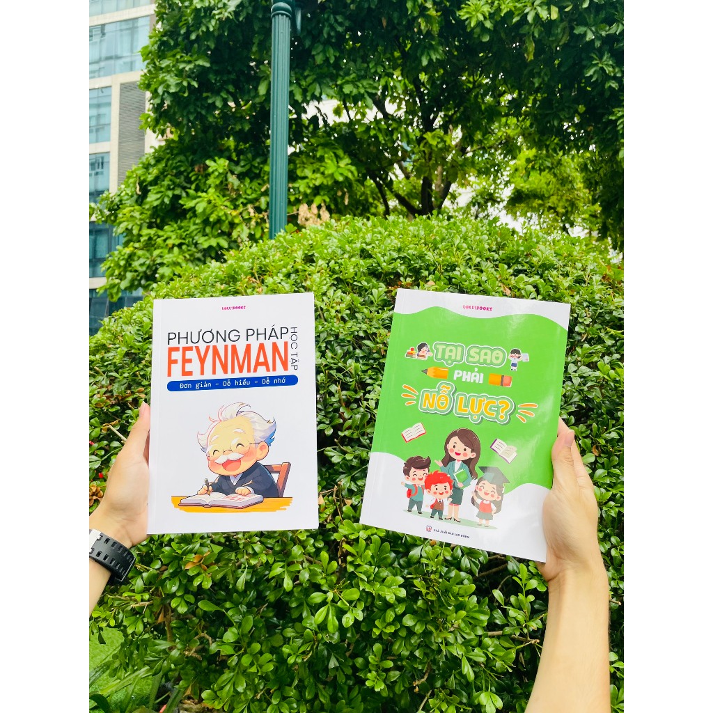 Ảnh Sách cho bé - Bộ 2 cuốn Phương Pháp Học Tập FEYNMAN và Tại Sao Phải Nỗ Lực - Lollibooks 3