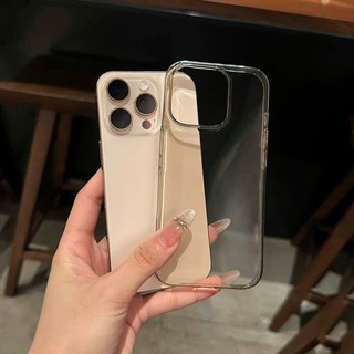 Ốp lưng cứng Lkg-Slim Case trong suốt siêu mỏng chống ố vàng dành cho iphone 17/16/15/14/13/12/pro/promax
