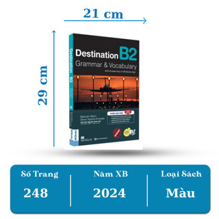 Sách Destination B1, B2, C1&C2 Grammar & Vocabulary (Kèm Đáp án) Bản 2025 - MCBooks Chính Hãng