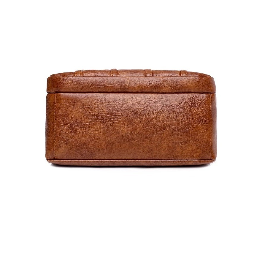 Túi nữ da mềm đeo chéo ngăn 2 tầng kích thước 26x19x11cm VDT135 Mun Store 94