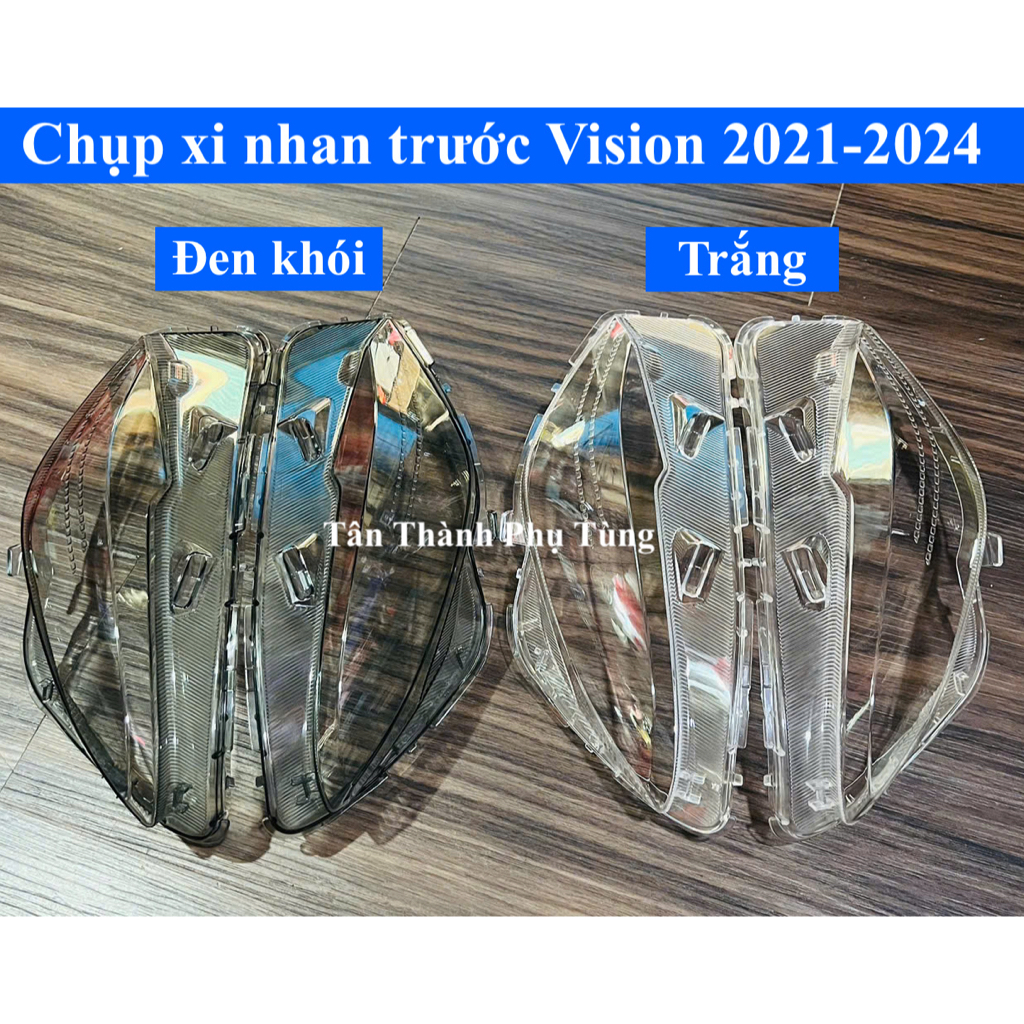 Chụp xi nhan trước Trái, Phải gắn Vision 2021 - 2024 ( Vision đời mới ...