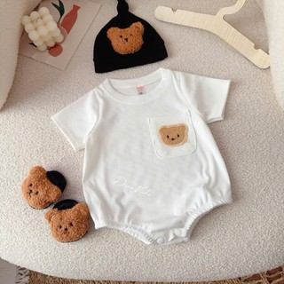 Set Body 3 chi tiết cho bé đầy tháng, thôi nôi 3-9kg. Body kèm nón và tất dễ thương. Dino Kids