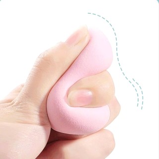 BÔMG MÚT TRANG ĐIỂM, Hộp gồm 4 mút tán kem nền mút trang điểm mềm mại hình giọt nước siêu tiện dụng-MA:9BONGTRANGDIEM