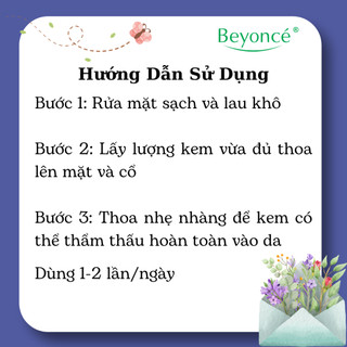 Kem Dưỡng trắng da, Chống nắng Beyoncé