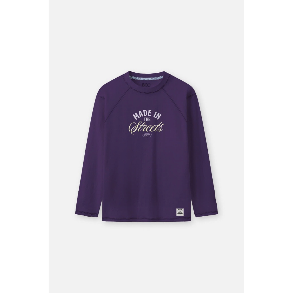 Áo Thun Dài Tay BOO Unisex Oversized Cotton In Graphic Made In The Street