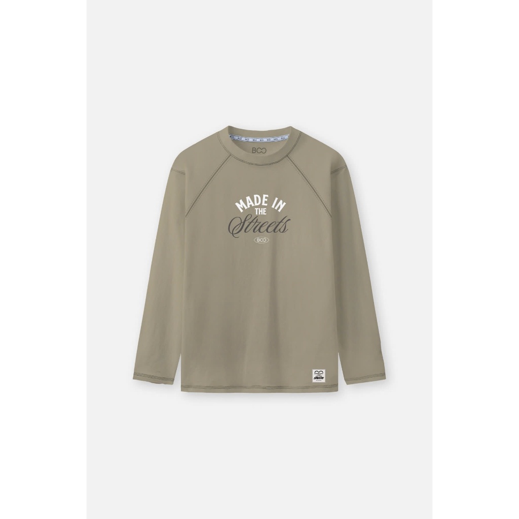 Áo Thun Dài Tay BOO Unisex Oversized Cotton In Graphic Made In The Street