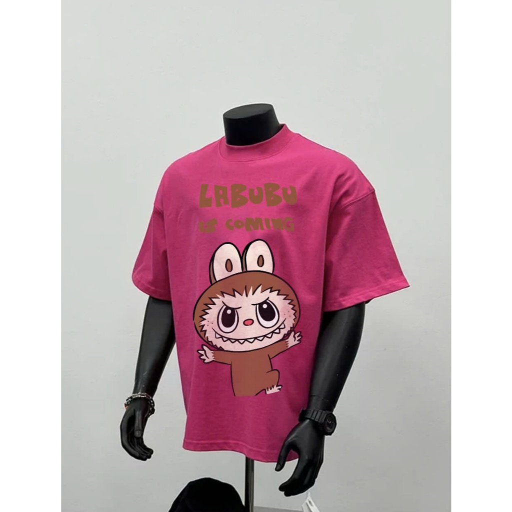 Áo thun Stee Cổ tròn LABUBU 10 Localbrand ICVCVNI Unisex