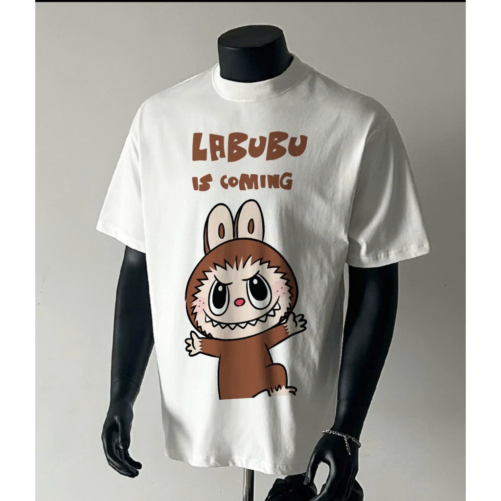 Áo thun Stee Cổ tròn LABUBU 10 Localbrand ICVCVNI Unisex