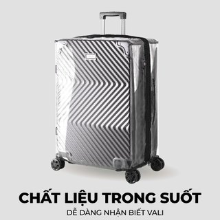 Bao Trùm Trong Suốt Bảo Vệ Vali Du Lịch MIA Clearguard Cover  - Chống Trầy Xước, Kích Thước Đầy Đủ Size