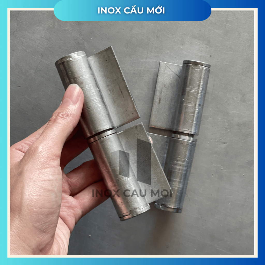 Bản Lề Cối Lá Inox 304 Phi 20mm, 22mm - Phụ Kiện inox chịu lực tốt (1 cái)