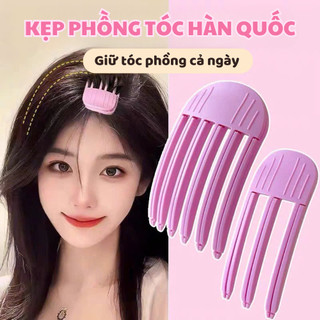Kẹp Tạo Phồng Chân Tóc Mái, Lược Làm Phồng Chân Tóc Thời Trang Hàn Quốc 3 Răng - 6 Răng Cho Nữ
