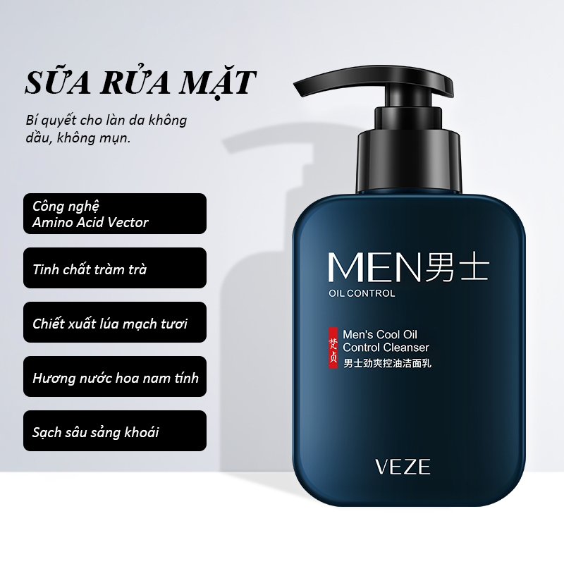 🎁【Mua 1 Tặng 1】Sữa Rửa Mặt Tràm Trà Axit Salicylic  Da Dầu Mụn Kiềm Dầu Làm Sạch Sâu Giảm Mụn ành hiệu quả an toàn