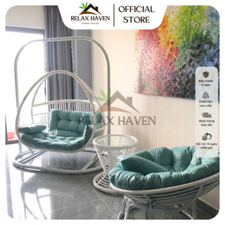 Xích Đu Phượng Hoàng Bọ Cạp Cao Cấp KT [1m6 x 1m3 x 2m], Decor Phòng Khách, Ban Công Sân Vườn - Relax Haven HCM