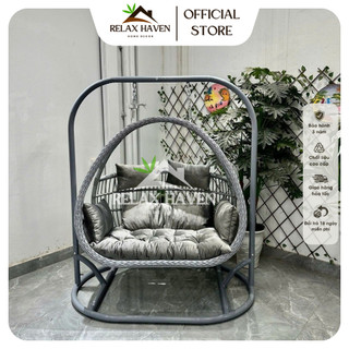 Xích Đu Phượng Hoàng Bọ Cạp Cao Cấp KT [1m6 x 1m3 x 2m], Decor Phòng Khách, Ban Công Sân Vườn - Relax Haven HCM