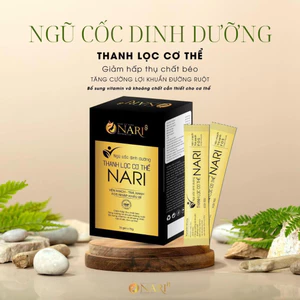 Ngũ cốc dinh dưỡng thanh lọc cơ thể Nari thay thế bữa ăn hỗ trợ giảm cân