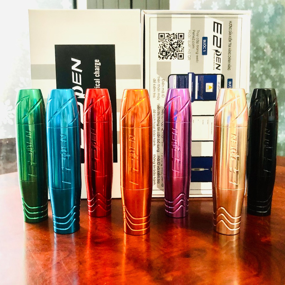 Máy Pen E2 Mini - Máy Phun Xăm Chuyên Đi Mày, Môi, Mí