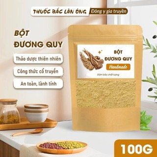 Bột đương quy 100g (Bột sâm đương quy nguyên chất, nghiền mịn)