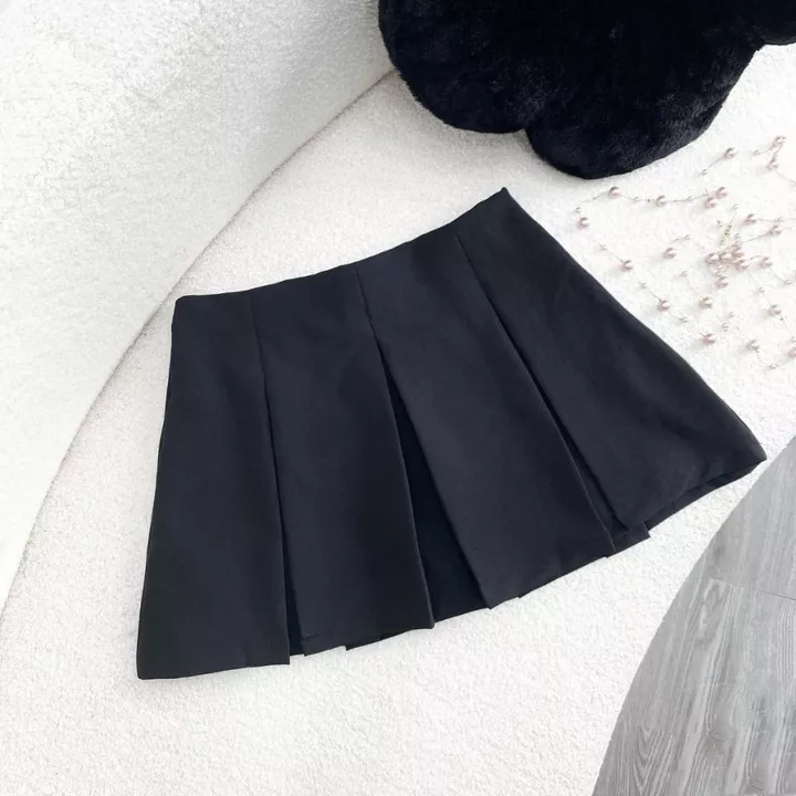 Chân Váy Tennis Bigsize Nữ,Chân Váy Kiểu Big Size Xếp Ly Bản To Đi Chơi Đi Làm Vải Tây Mềm Mại CV412