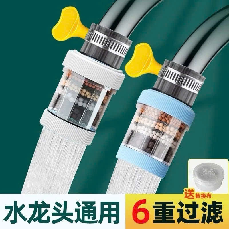 Đầu Lọc Nước Trực Tiếp Tại Vòi 6 Tầng Mẫu Mới,  ĐẦU LỌC TRỤ TRÒN - DAULOC8521